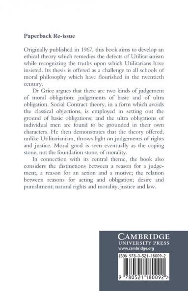The Grounds of Moral Judgement