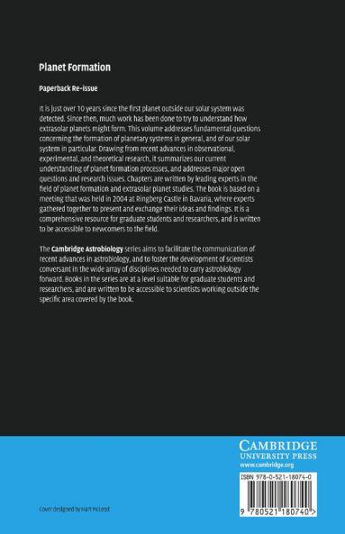 Planet Formation