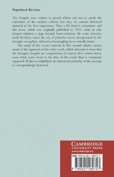The Sources of the Synoptic Gospels