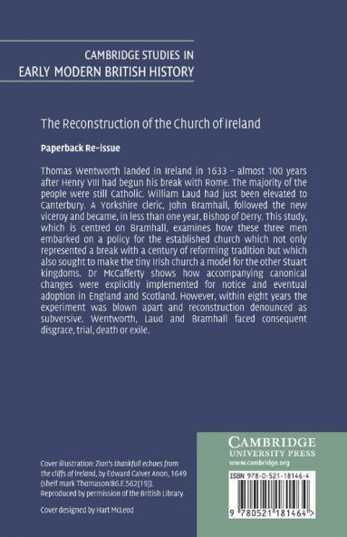 The Reconstruction of the Church of Ireland