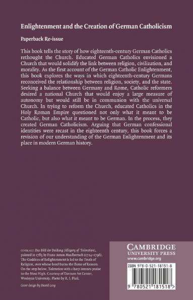 Enlightenment and the Creation of German Catholicism