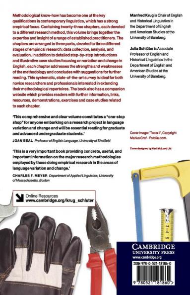 Research Methods in Language Variation and Change