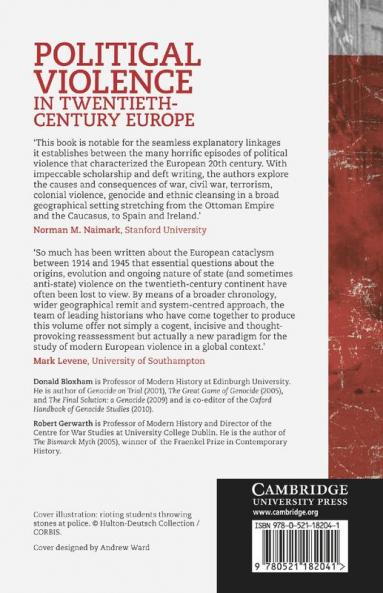 Political Violence in Twentieth-Century Europe