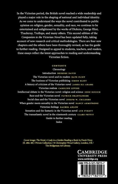 The Cambridge Companion to the Victorian             Novel
