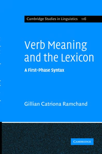 Verb Meaning and the Lexicon