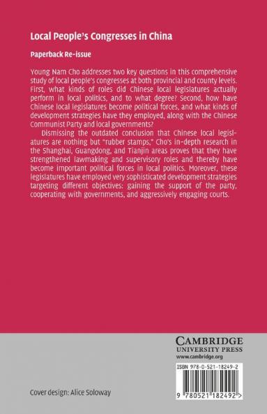 Local People's Congresses in China