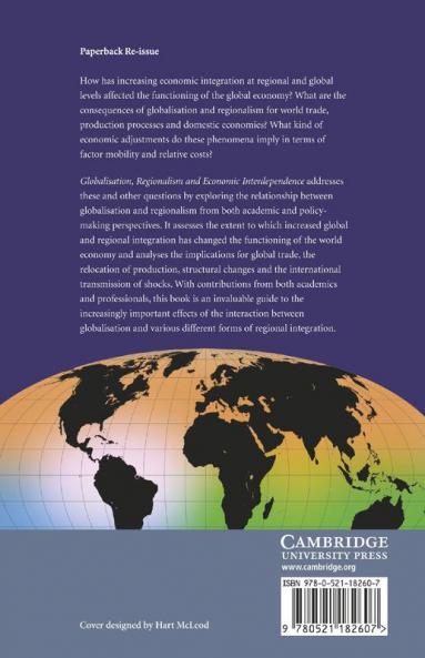 Globalisation Regionalism and Economic Interdependence