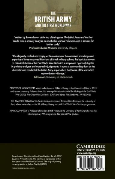 The British Army and the First World War