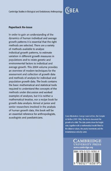 Methods in Human Growth Research