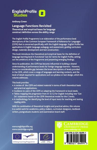 Language Functions Revisited