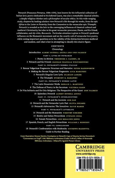The Cambridge Companion to Petrarch