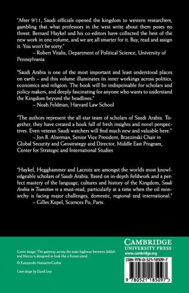 Saudi Arabia in Transition