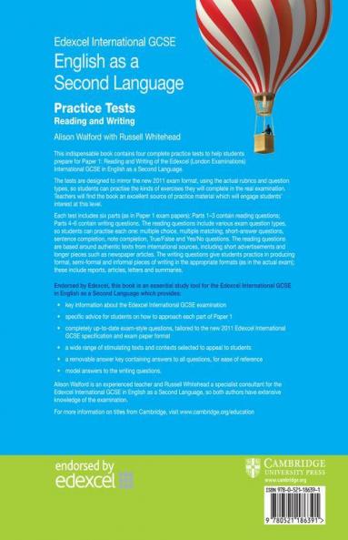 Edexcel International GCSE English as a Second Language Practice Tests