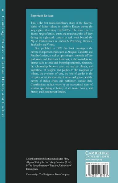 Italian Culture in Northern Europe in the Eighteenth Century