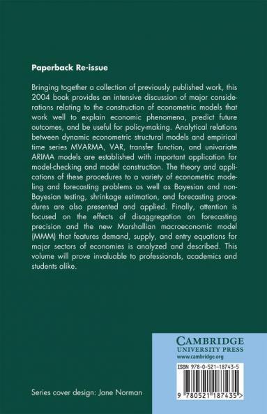 The Structural Econometric Time Series Analysis Approach