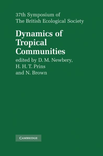 Dynamics of Tropical Communities