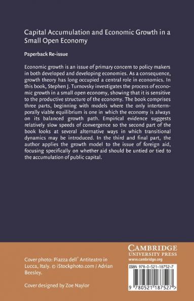 Capital Accumulation and Economic Growth in a Small Open Economy