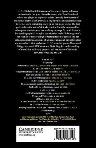 The Cambridge Companion to H. D.