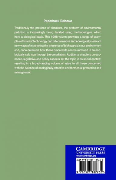 Environmental Biomonitoring