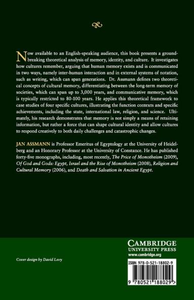 Writing Ritual and Cultural Memory in the Ancient World