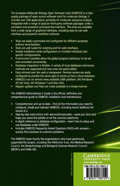 EMBOSS Administrator's Guide