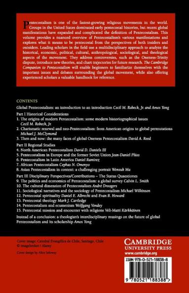 The Cambridge Companion to Pentecostalism