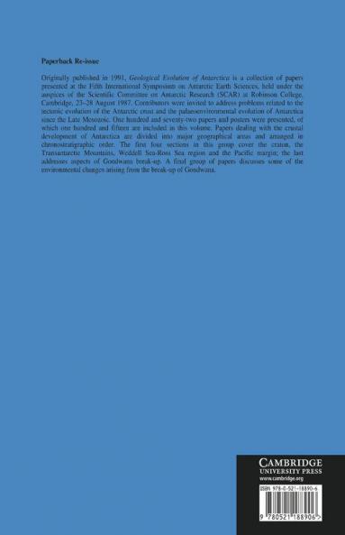 Geological Evolution of Antarctica