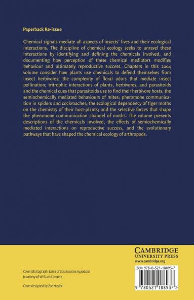 Advances in Insect Chemical Ecology
