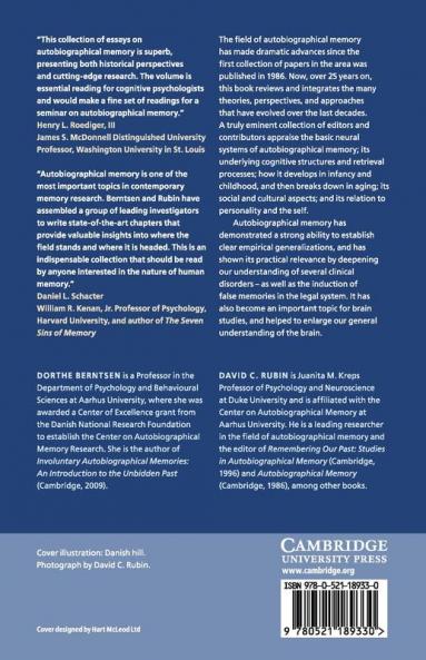 Understanding Autobiographical Memory