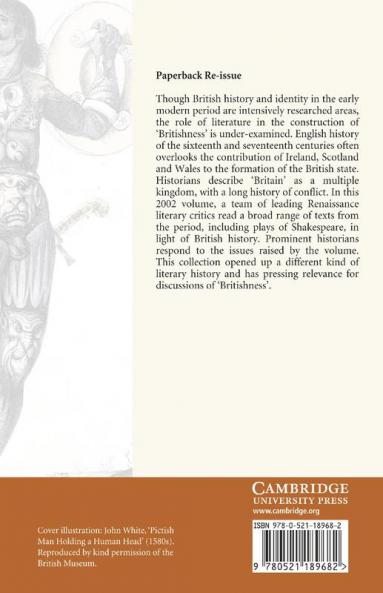 British Identities and English Renaissance Literature
