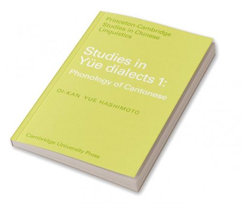 Studies in Yue Dialects 1