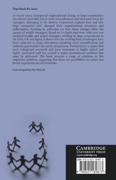 Managing in the Modern Corporation
