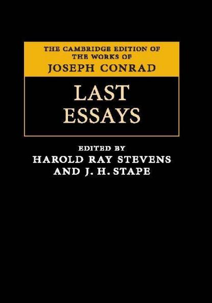 Last Essays