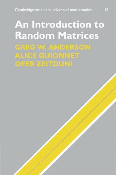 An Introduction to Random Matrices