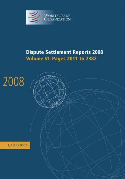 Dispute Settlement Reports 2008