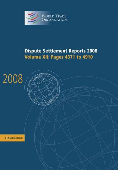 Dispute Settlement Reports 2008