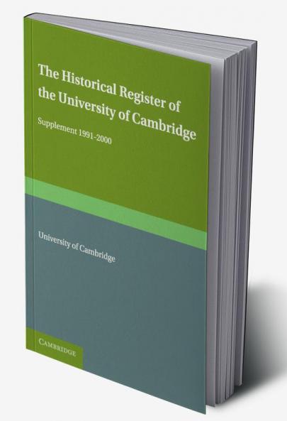 The Historical Register of the University of Cambridge