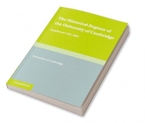 The Historical Register of the University of Cambridge