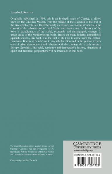 Town and Country in Pre-Industrial Spain