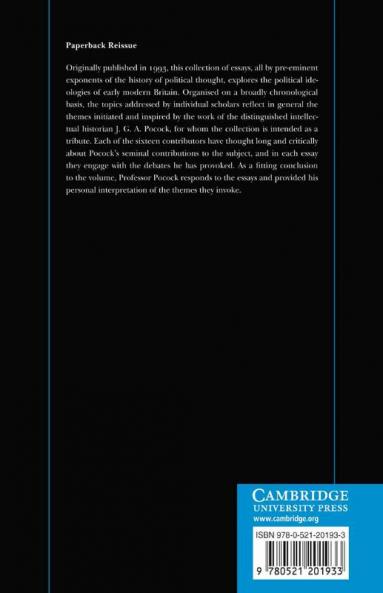 Political Discourse in Early Modern Britain