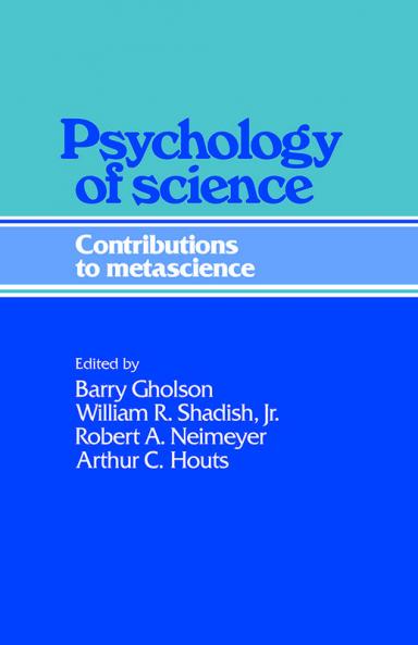 Psychology of Science