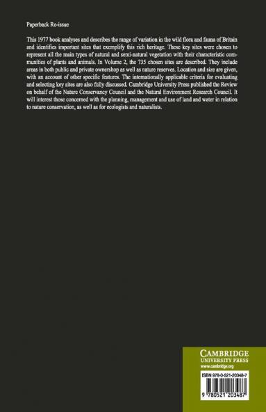 A Nature Conservation Review