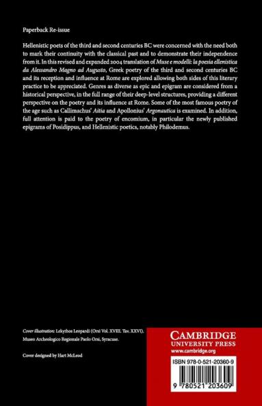 Tradition and Innovation in Hellenistic Poetry