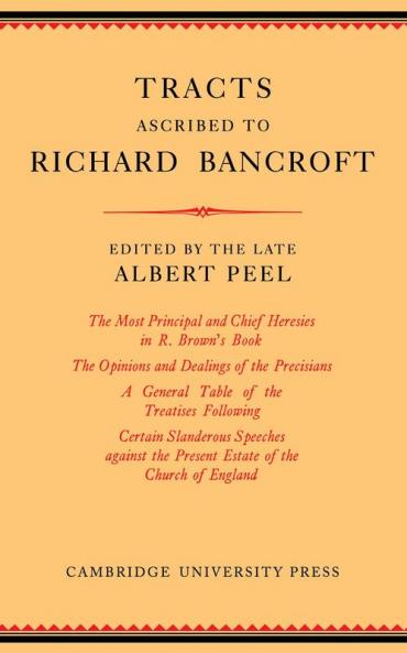 Tracts Ascribed to Richard Bancroft