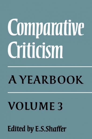 Comparative Criticism