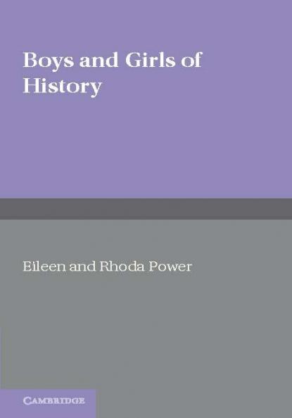 Boys and Girls of History