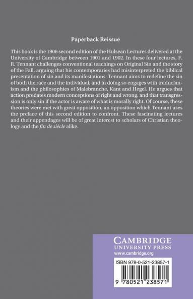 The Origin and Propagation of Sin