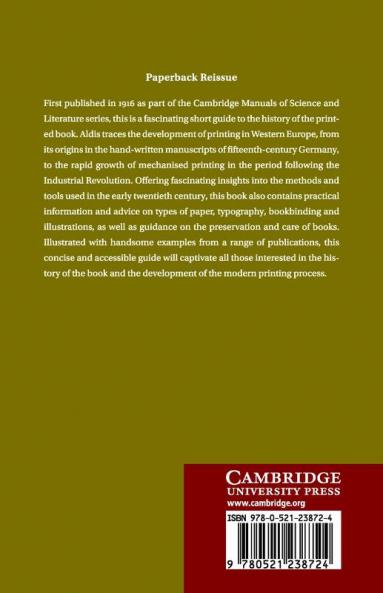 The Printed Book