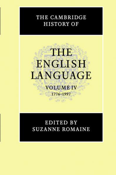 The Cambridge History of the English Language