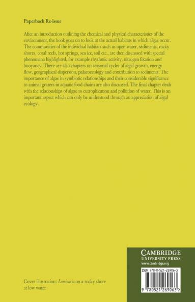 The Ecology of Algae